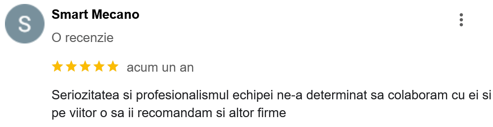 Smart Mecano certificare iso